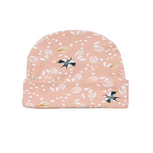 Gorro para bebe rosa MILA