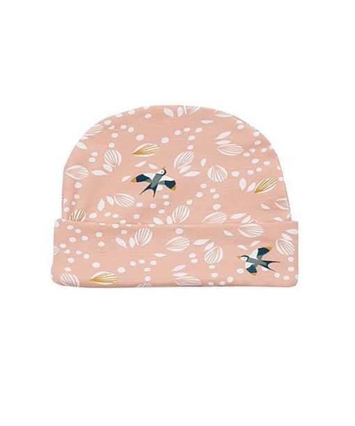 Gorro para bebe rosa MILA
