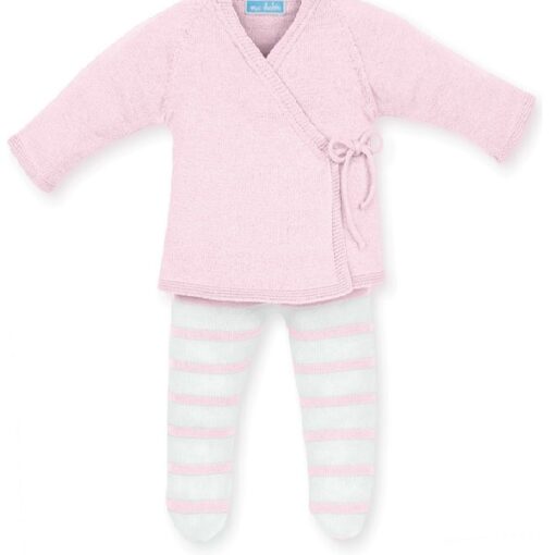 JUBON Y POLAINA MENORCA ROSA