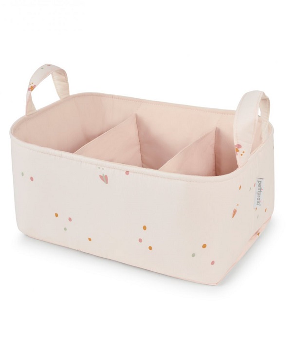 Cesta organizadora para bebes Petit Praia - Bamboo