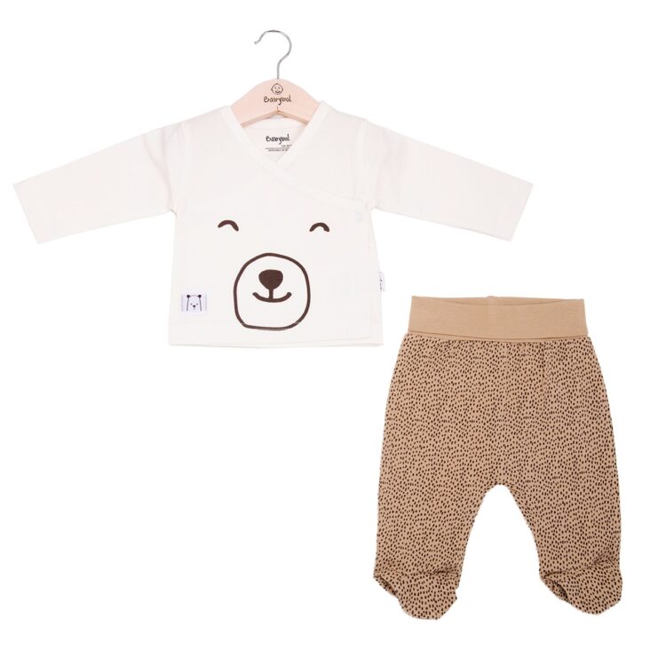Conjunto dos piezas crudo