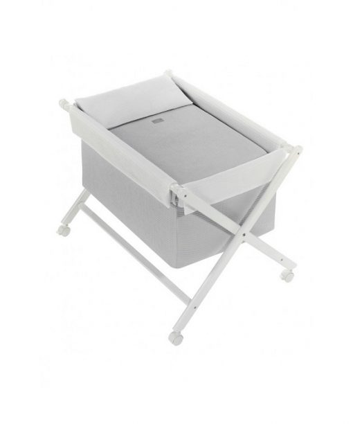 Minicuna gris don algodon