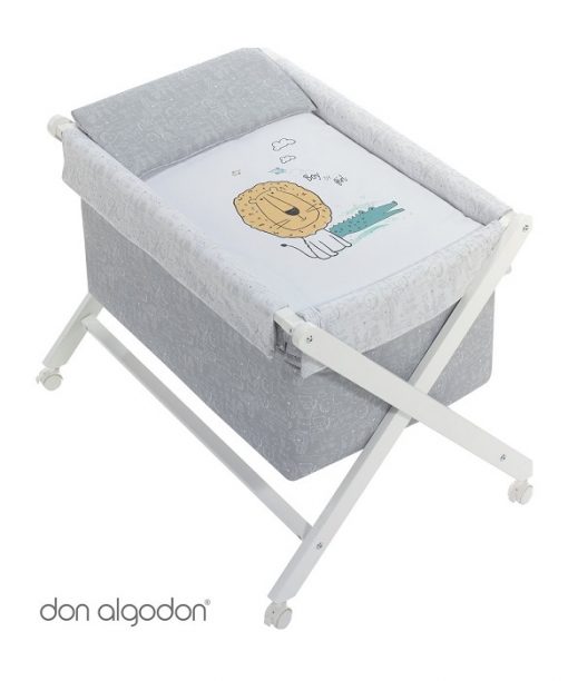 Vestidura minicuna madera mod pirata-dimensiones ( 48 x 71 cm )- 100%  algodón-IBI-91925-Interbaby - Tumodakids