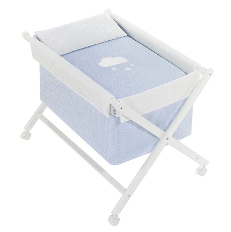 Minicuna tijeras NUBE CELESTE