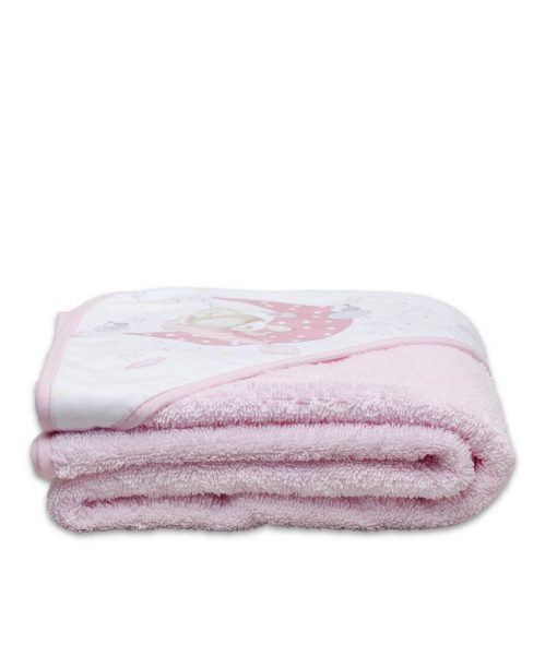 Capa de baño para bebes rosa