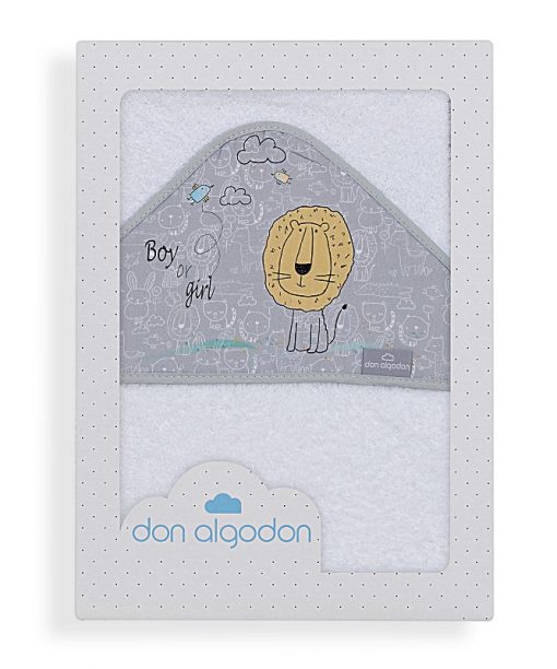 Capas de baño para bebes gris