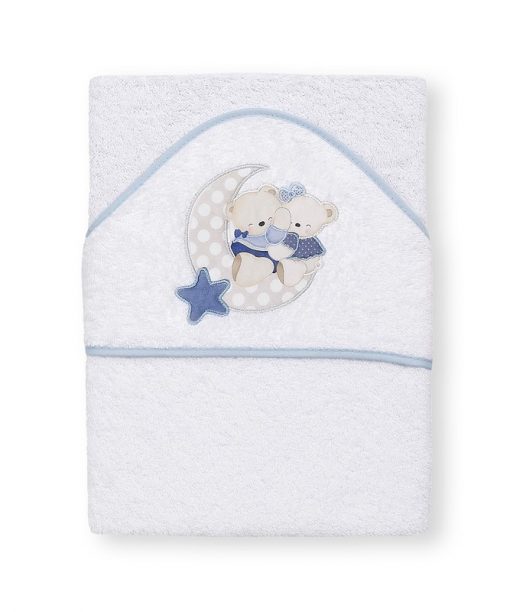 Capa de baño bebes azul