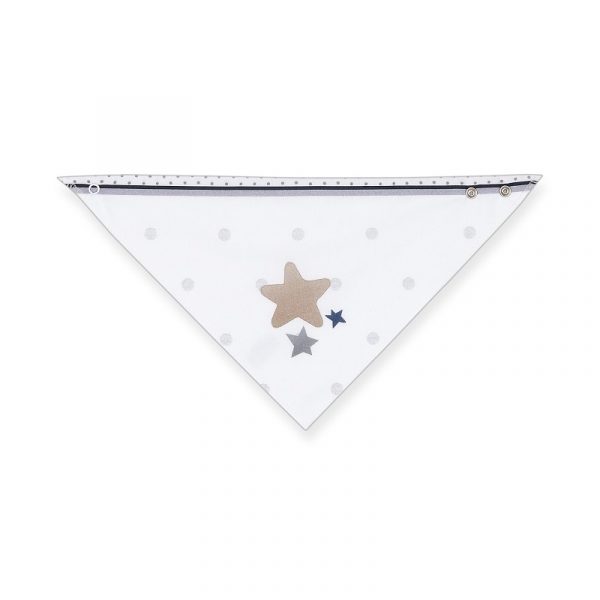 Babero bandana beige