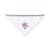 Babero bandana rosa