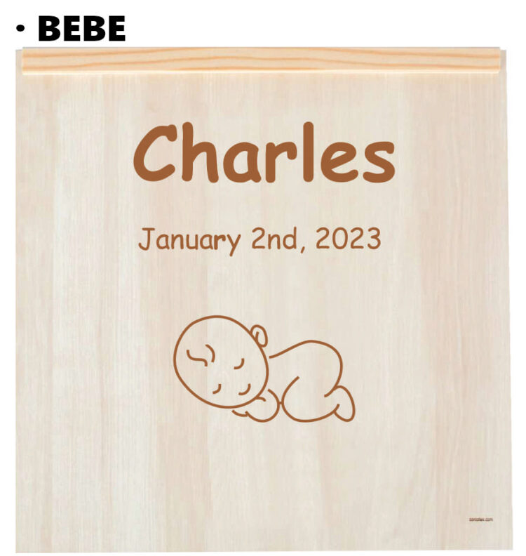 Caja madera regalo personalizada
