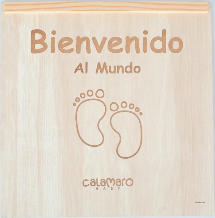 Set nacimiento 6 piezas con cajita madera rosa - Imagen 9