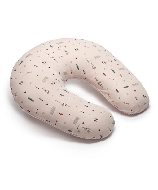 Cojín para lactancia bebe rosa