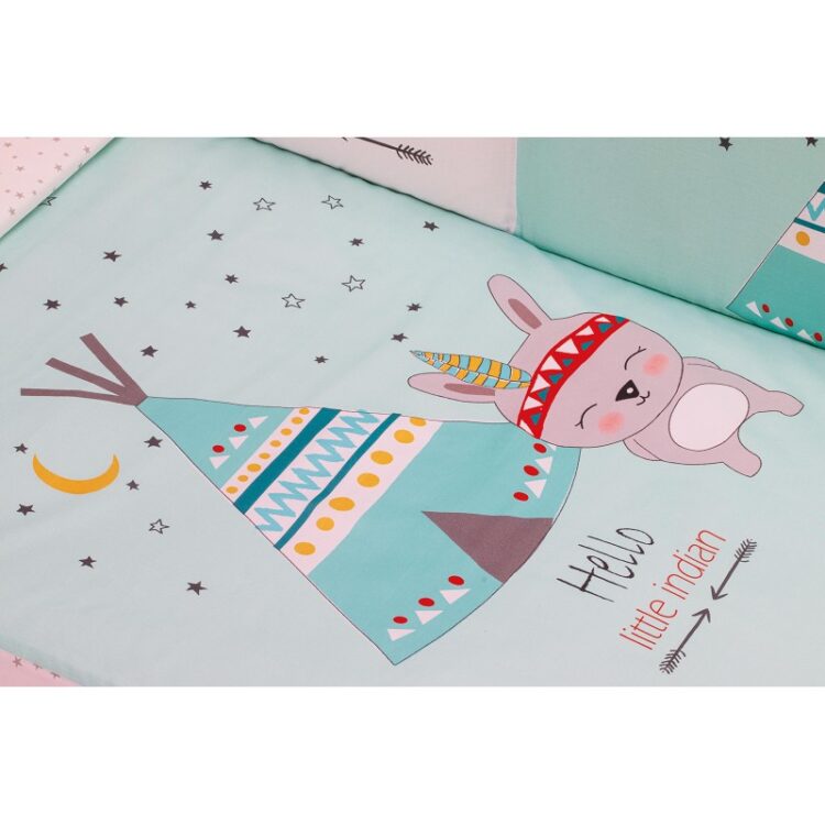 Protector de cuna con funda nórdica