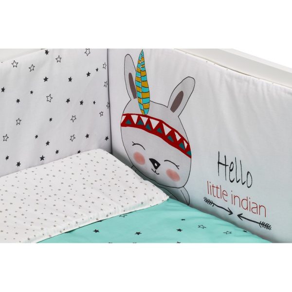Protector de cuna con funda nórdica