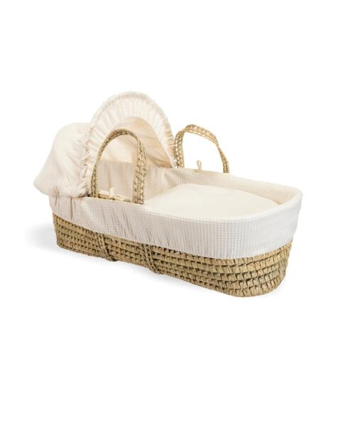 Moisés Bebé Mimbre ABC Baby Barroca Beige