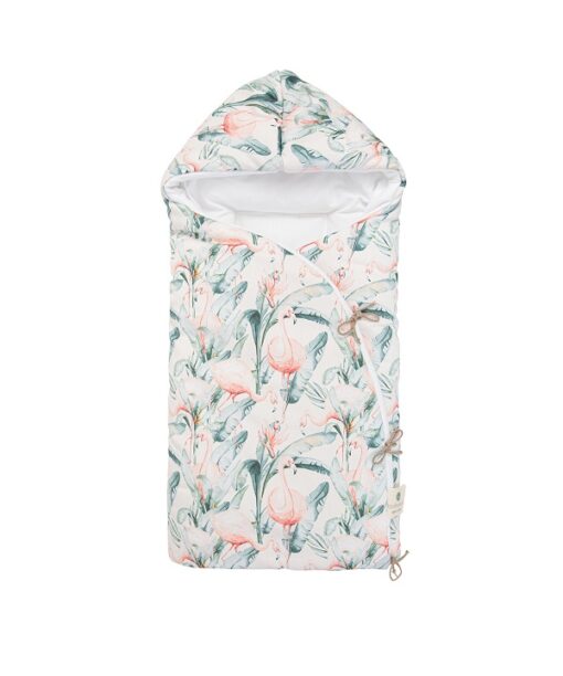 Saco arrullo bebe Flamingo