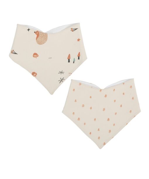 Pack 2 baberos bandana bebe