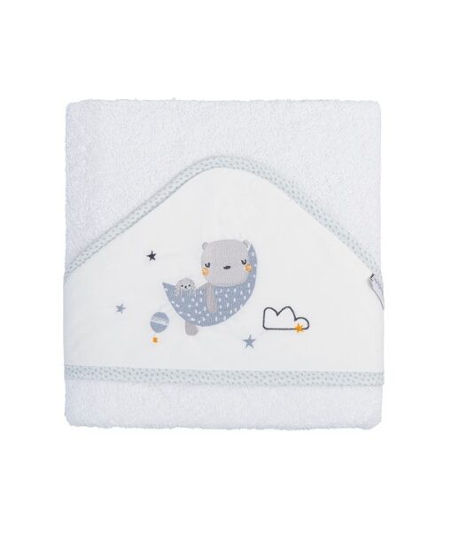 Capa de baño para bebes gris