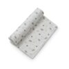Muselina para bebe gris