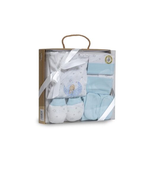 Set nacimiento para bebe azul