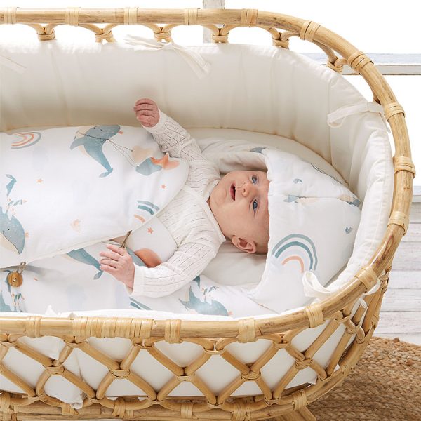 Saco arrullo con capucha bebe