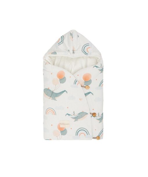 Saco arrullo con capucha bebe