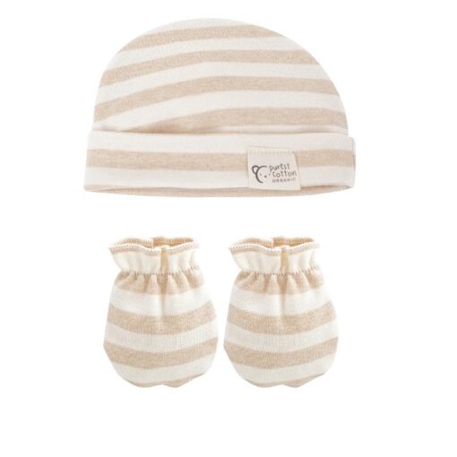 Manoplas y gorro bebe