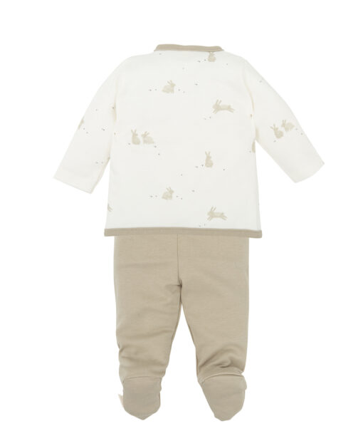Conjunto jubón y polaina bebe