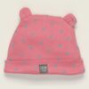 Gorrito de bebe rosa