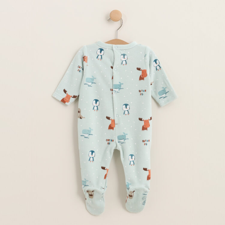 Pijama para bebe estampado