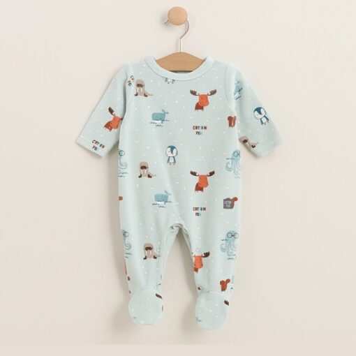 Pijama para bebe estampado