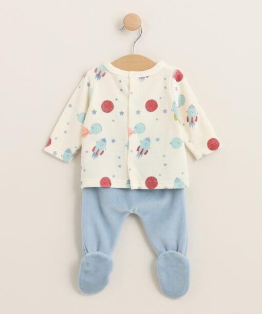 Conjunto jubón con polaina para bebe