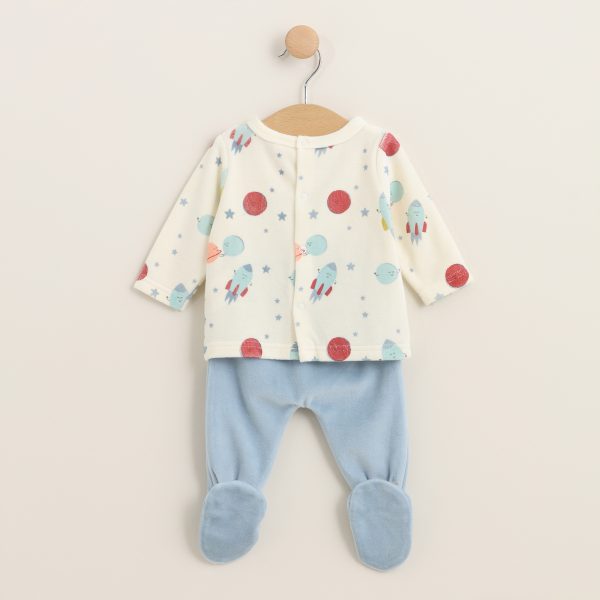 Conjunto jubón con polaina para bebe