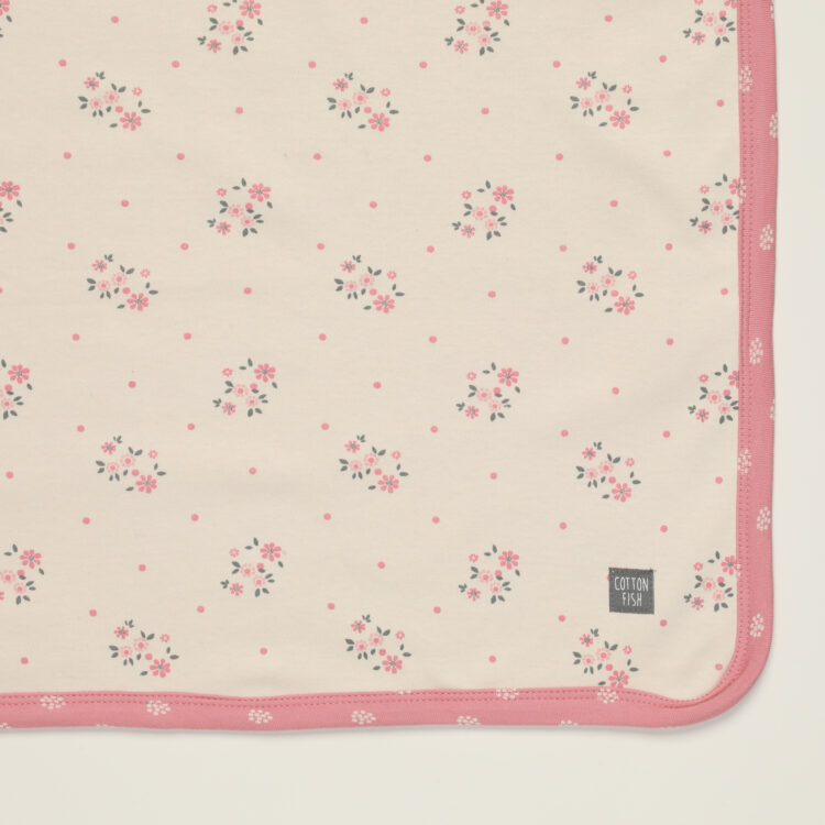 Manta para bebe rosa