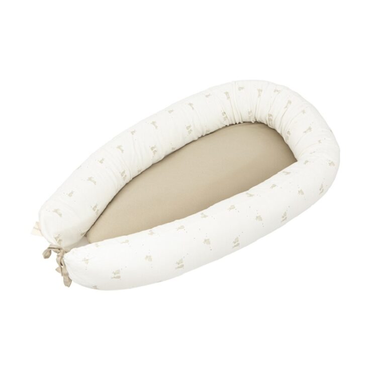 Cuna y Almohada Maternal CONEJITO - Algodón Orgánico