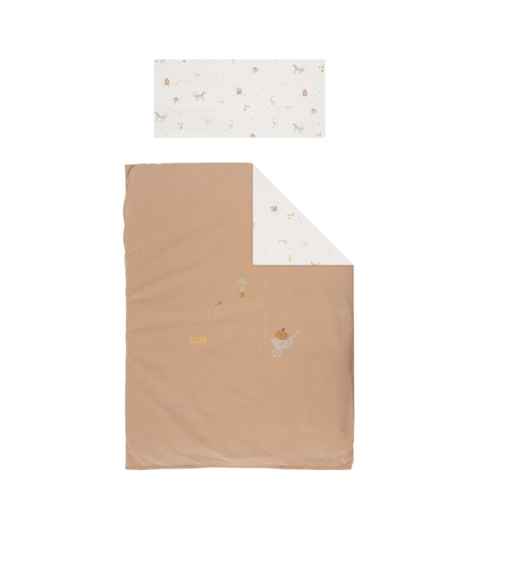 Funda Nórdica + Funda Almohada cuna y maxicuna Campestre