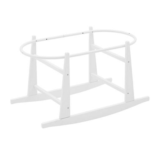 Portamoises Madera Balancin Liso E 46.5X86X48.5 Cm Blanco
