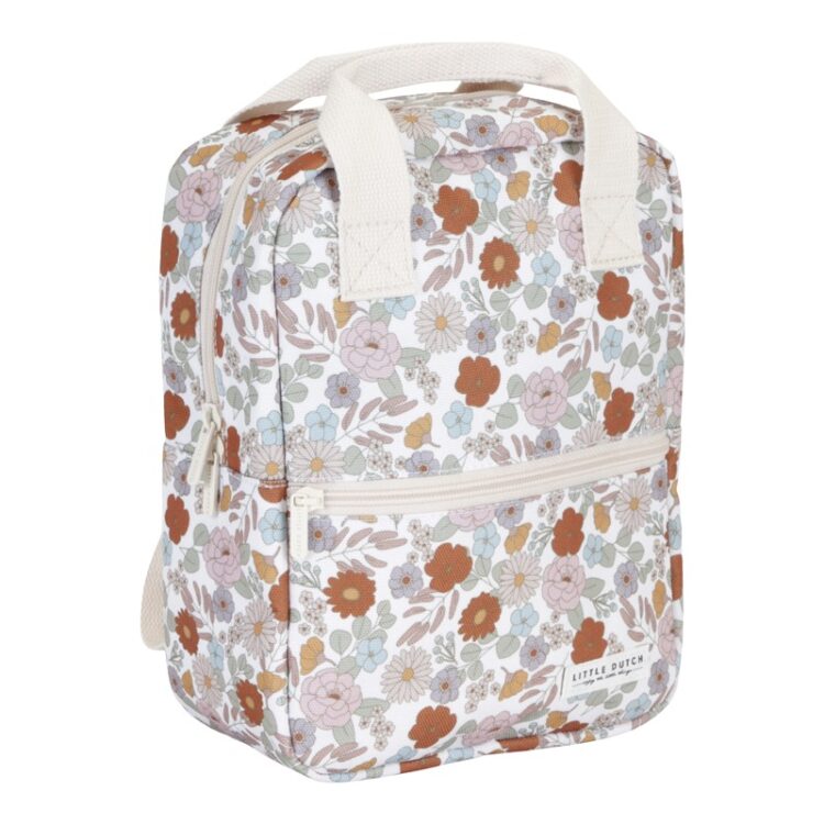 MOCHILA VINTAGE FLORES LITTLE DUTCH - Imagen 2