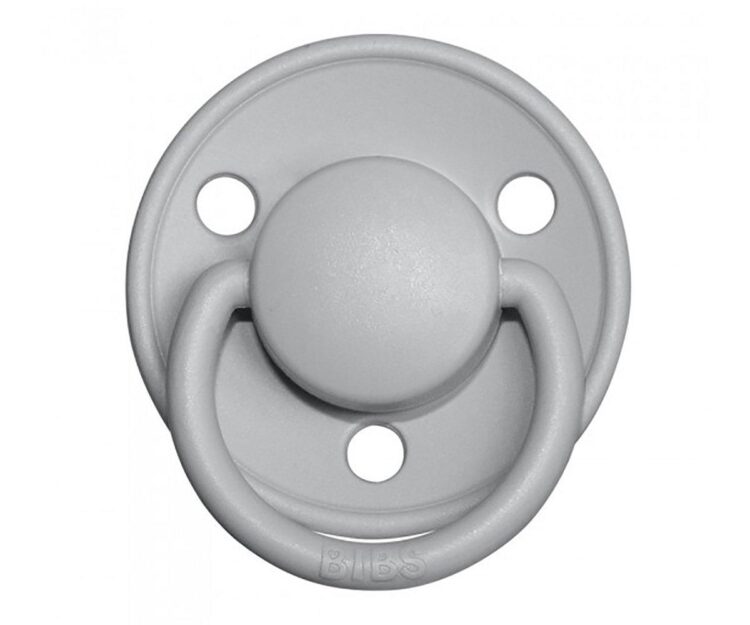 2 Chupetes BIBS De Lux Cloud/Black Silicona - Imagen 8