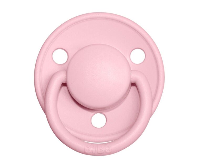 2 Chupetes BIBS De Lux Ivory/Baby Pink Silicona - Imagen 10