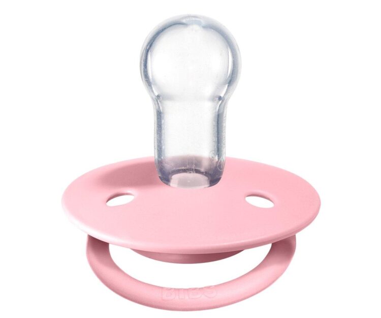 2 Chupetes BIBS De Lux Ivory/Baby Pink Silicona - Imagen 11