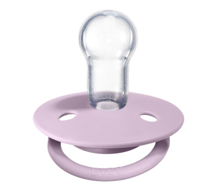 2 Chupetes BIBS De Lux Dusky Lilac/Heather Silicona - Imagen 9