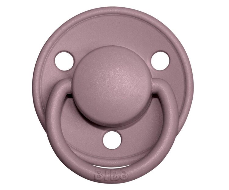 2 Chupetes BIBS De Lux Dusky Lilac/Heather Silicona - Imagen 10