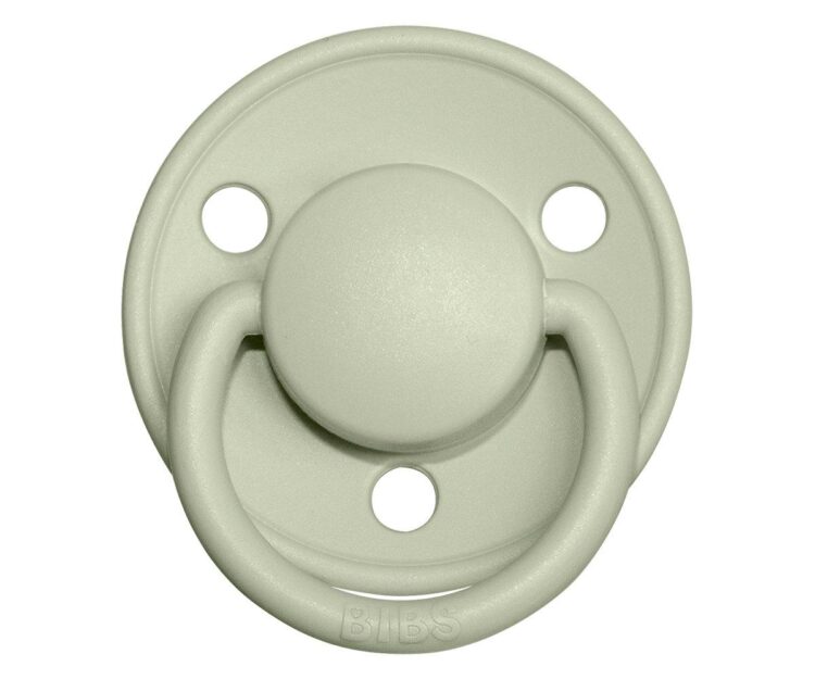 2 Chupetes BIBS De Lux Sage/Hunter Green Silicona - Imagen 2