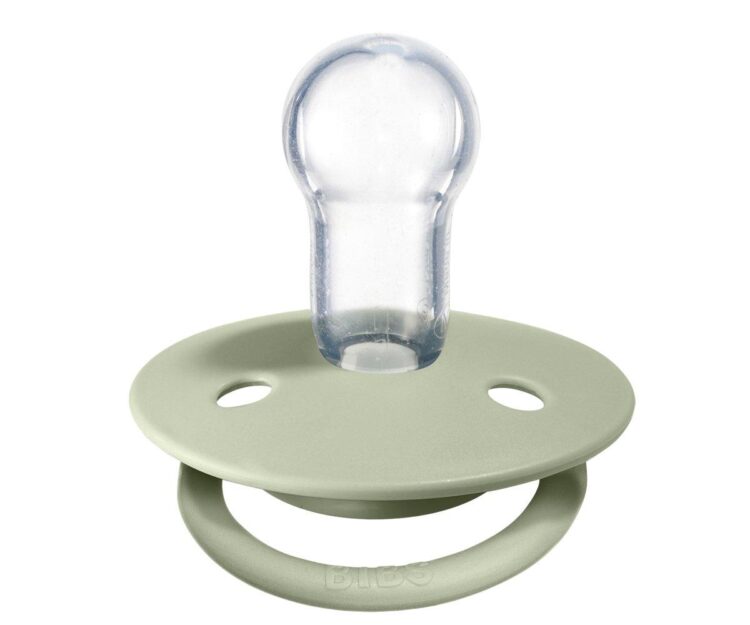 2 Chupetes BIBS De Lux Sage/Hunter Green Silicona - Imagen 3