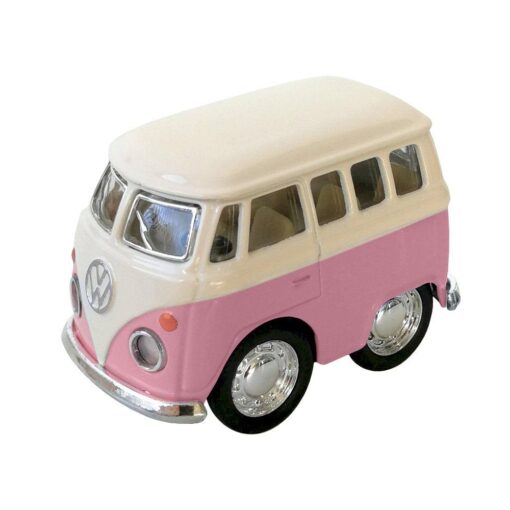 Mini Furgoneta Volkswagen Juguete Rosa