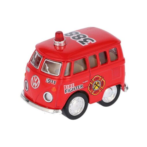 Mini Furgoneta Bomberos Roja