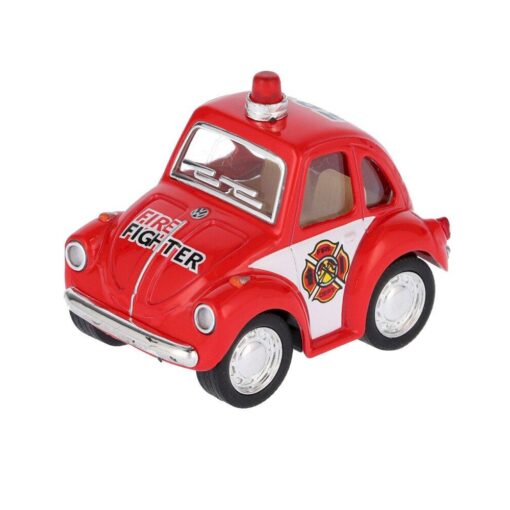 Mini Coche Bomberos Rojo