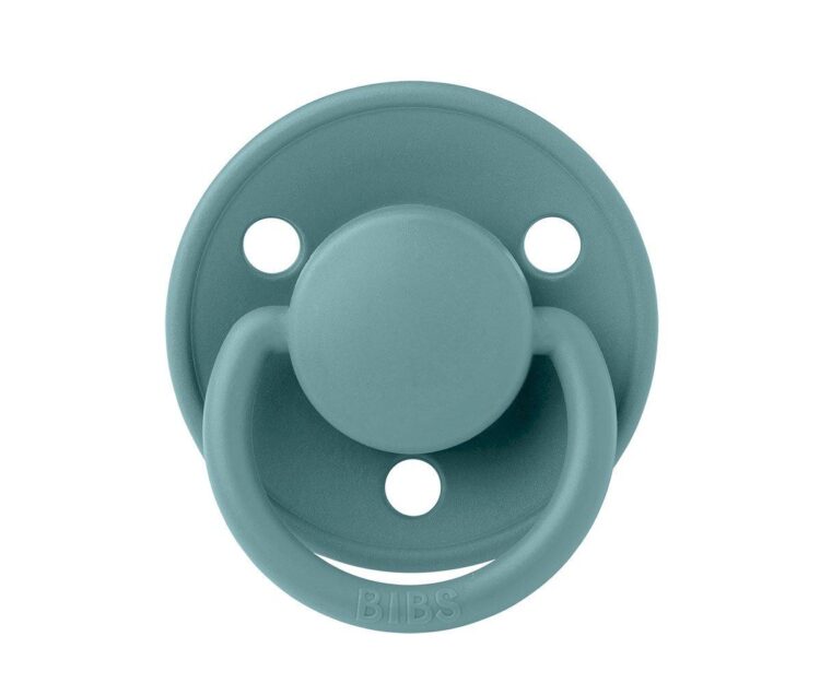 2 Chupetes BIBS De Lux Island Sea/Sage Silicona - Imagen 7