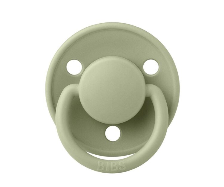 2 Chupetes BIBS De Lux Island Sea/Sage Silicona - Imagen 8